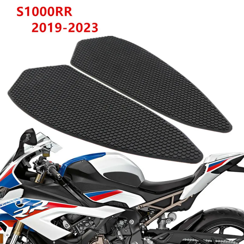 Противоскользящая наклейка на мотоцикл, резиновая боковая накладка на колено для BMW S1000RR S1000R M1000RR 2019 2020 2021 2022