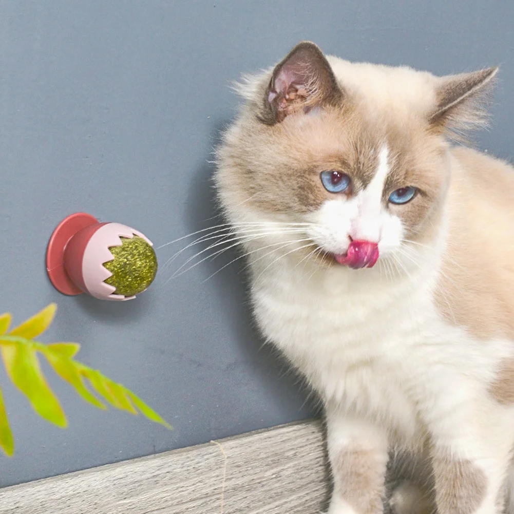 

Кошачья мята, закуска, леденец, кошачий мяч, пылезащитный чехол, Круглый безопасный Питательный гель для витамина, пудинга, кошачьей мяты, ле...