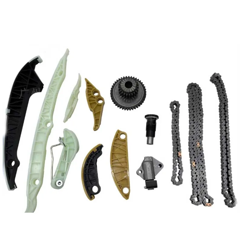 

13Pcs Timing Chain kit 06K105209A Kit For VW GTI Jetta Audi A4 Q3 Q5 1.8 2.0 T 06K109158A, 06K109158AD, 06K109467K, 06K109467P