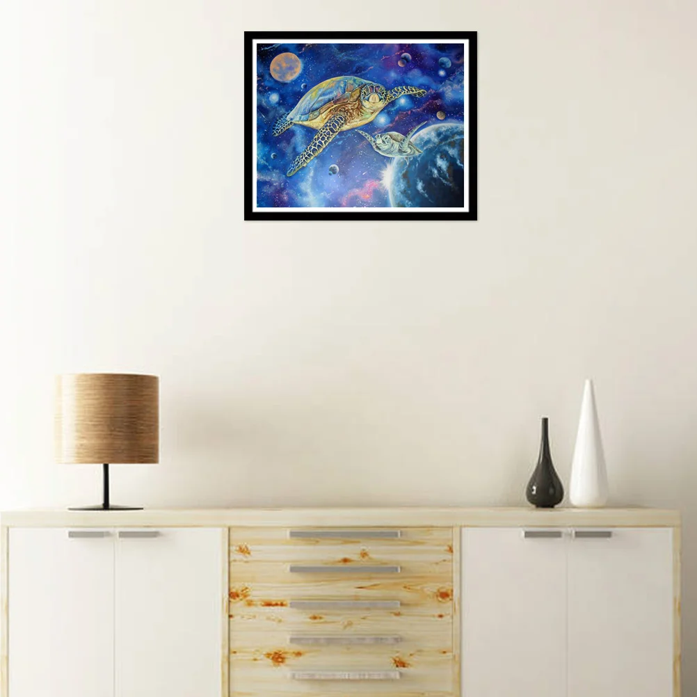 

1pc Cartoon Sea Turtle 5D Rhinestone Embroidery Diamond Wall Painting DIY Crafts Stitch Crafts