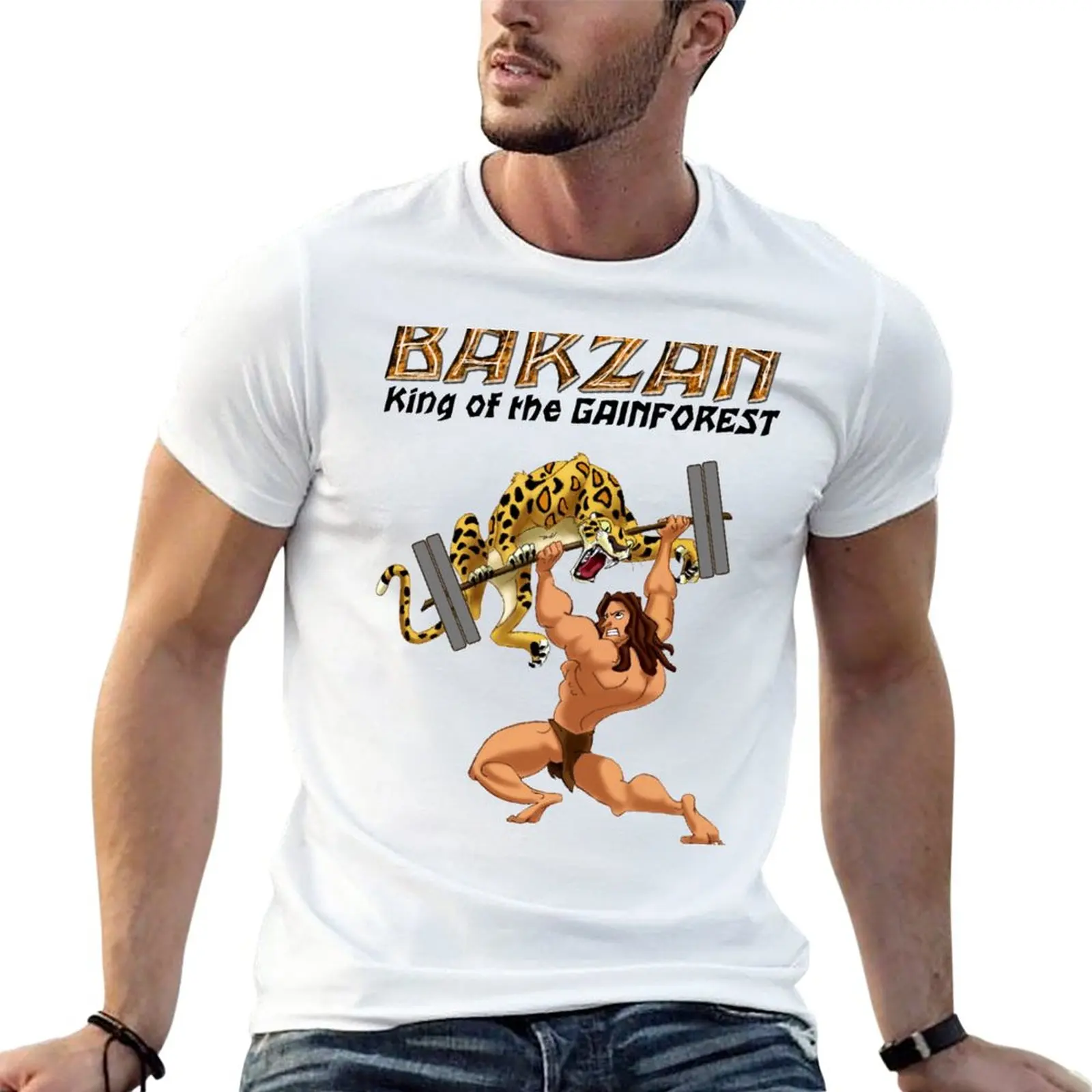 Футболка Barzan: King of the Gainforest топы эстетическая одежда в стиле хиппи корейская