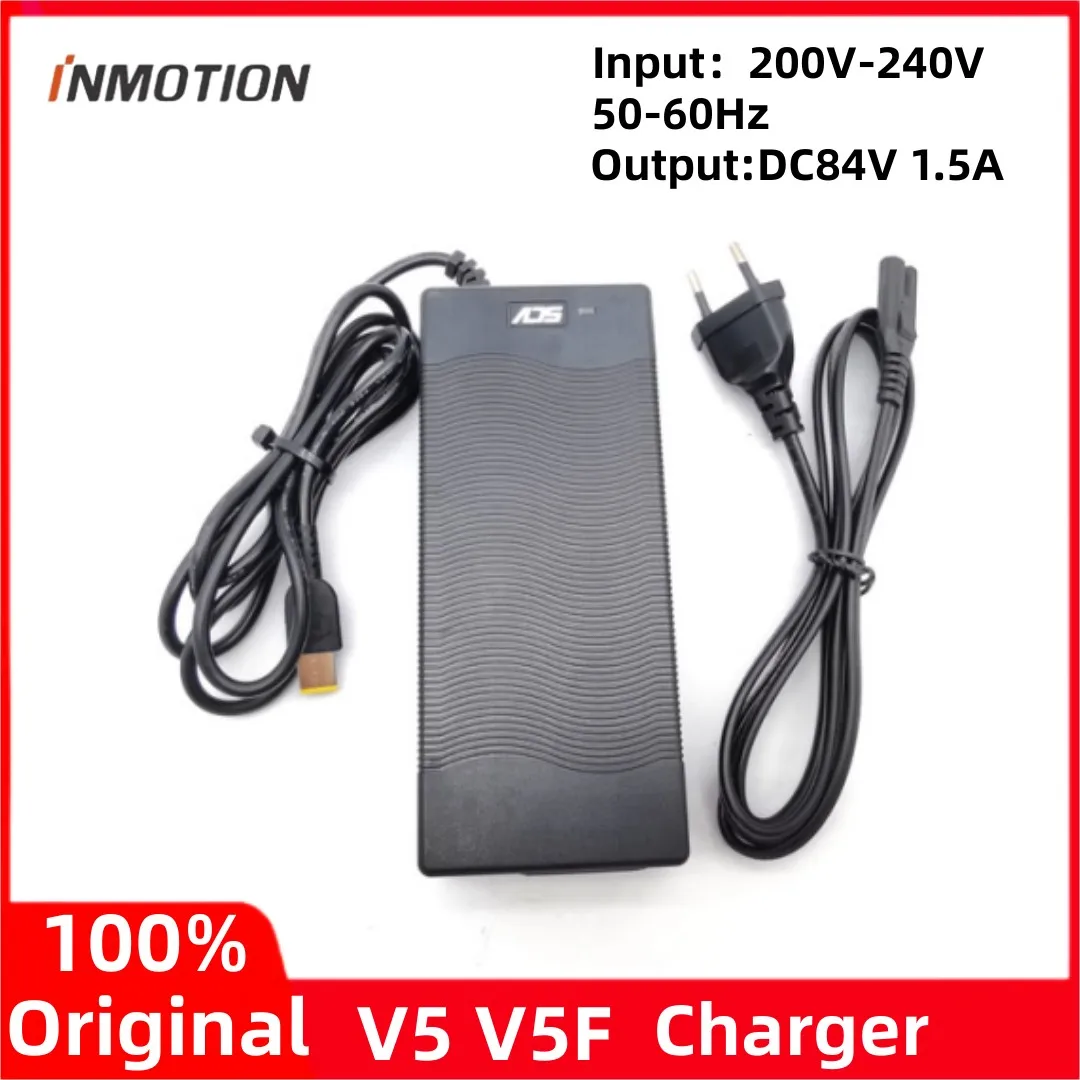 

Original 200-240V Charger For INMOTION V5 V5F Unicycle Self Balance Scooter 84V 1.5A Li-on Battery Charger Power Supply Parts
