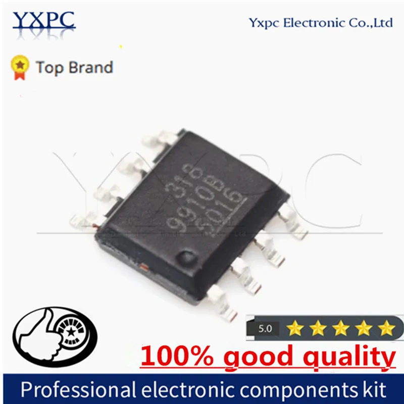 

10PCS HV9910B SOP8 HV9910 SOP 9910B SOP-8 SMD HV9910BLG-G SQ9910B LED driver chip