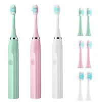 electric toothbrush 360 super sonic adult kids smart timer whitening tooth bush ipx7 waterproof replaceable aa battery version