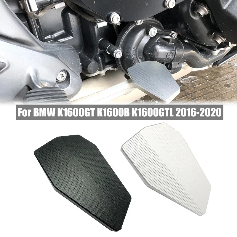 

For BMW K1600GT K1600GTL K1600B K1600 GT 2012-2020 Motorcycle Rear Foot Brakes Pedals Levers Step Plate Extension Silver Black