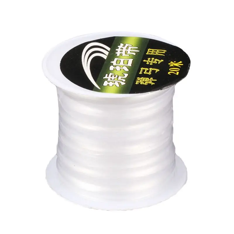 

New Rubber Band Tied White Color 20M/65.62ft High Elasticity Flexible