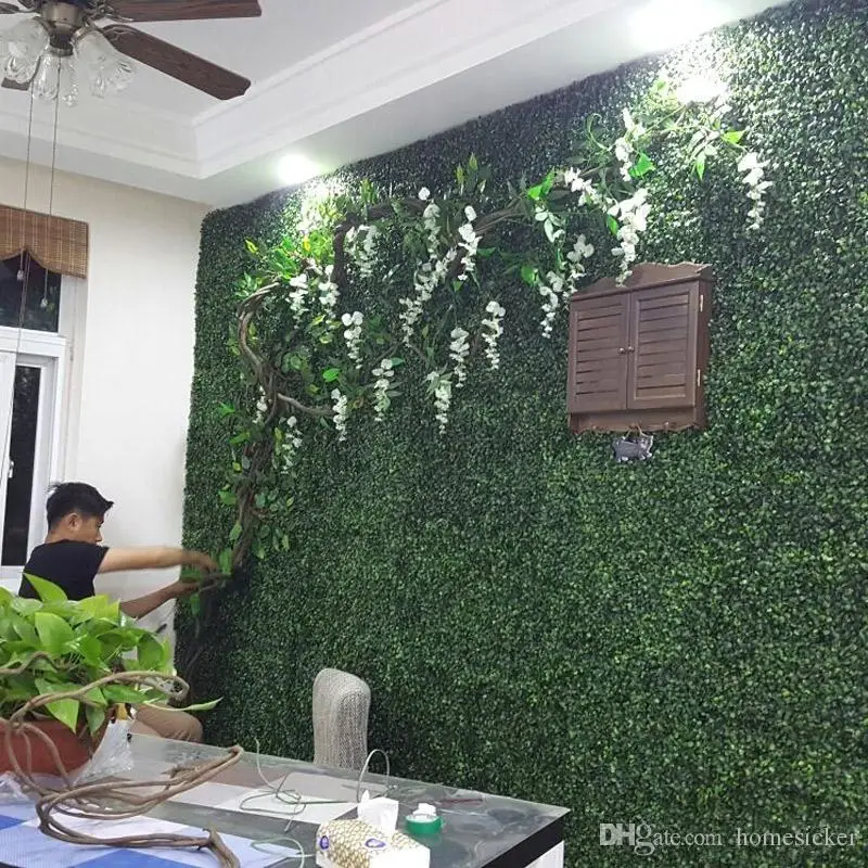 

Free Shipping Artificial Plastic Boxwood Mat Boxwood Fence 25cm*25cm