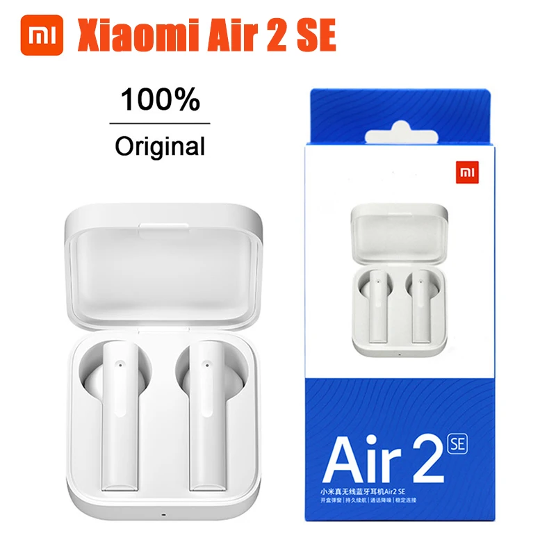 

Original Xiaomi Air 2 SE TWS Bluetooth 5.0 Headset Mi True Wireless Automatic Pairing Link Microphone Noise Reduction Earbuds