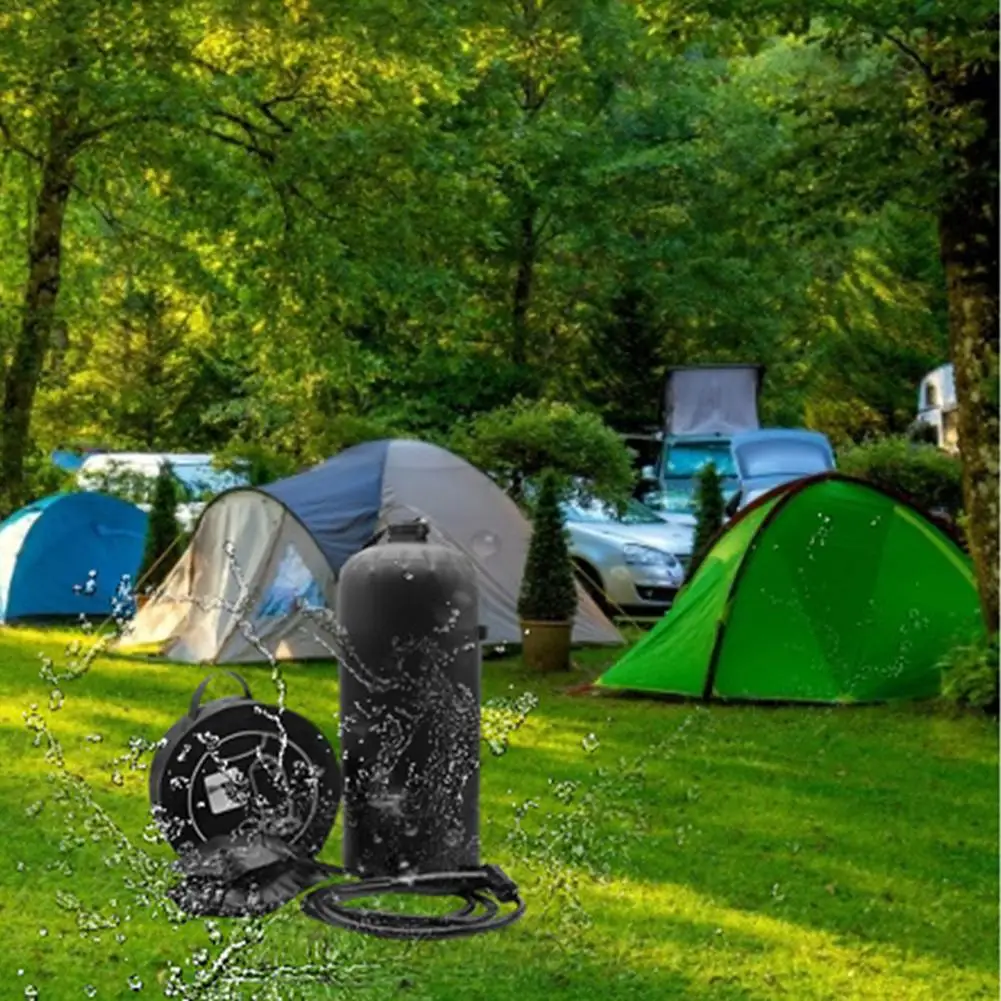 Складная сумка для воды ПВХ мешок душа с подогревом на солнечной энергии 11 л