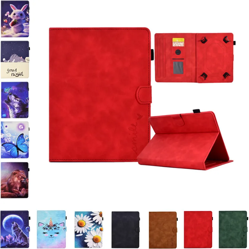 

Чехол-книжка с принтом для BQ Aquaris M10 Ubuntu Edition/Tesla 2 W10/E10 PIXUS Vision Joker Blast 10,1, 10 дюймов, универсальный чехол для планшета