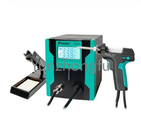 

Anti-Static Solder Desoldering Repair Hand Tools Tin Pump Accessories Pro'Skit Ss-331H Absorb Gun Electric Desoldering Station