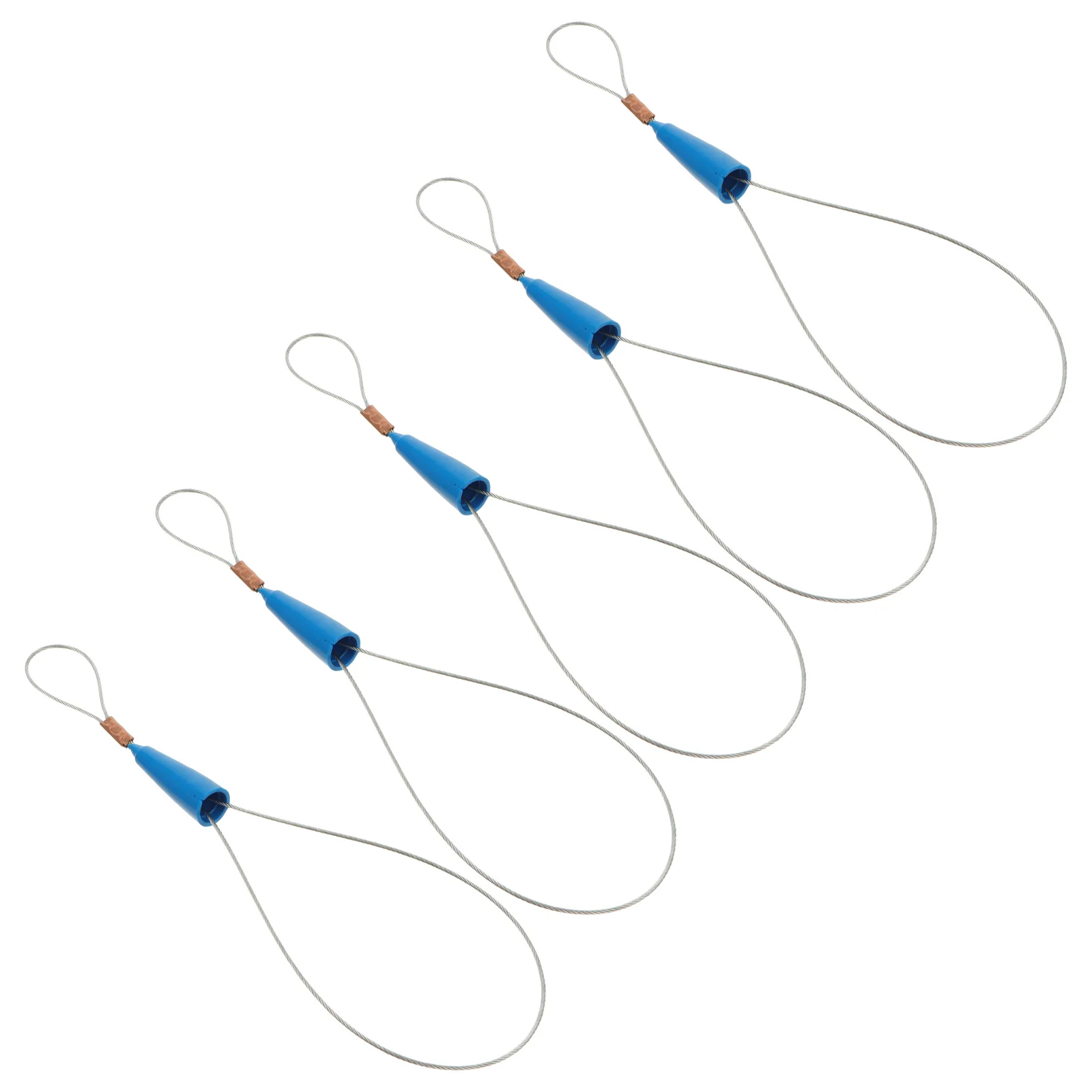 

5 Pcs Wire Tape Cable Puller Tool Portable Cable Tools Wire Traction Puller Fish Tape Fastener Fish Tape Puller Wire Harness