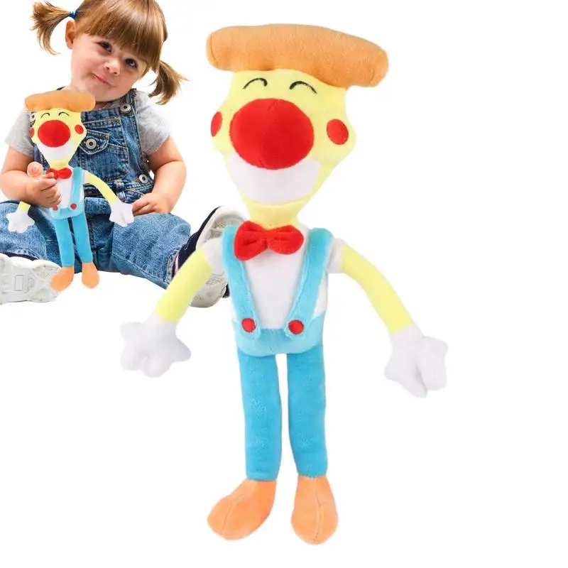 

Милая плюшевая игрушка Клоун 35 см, плюшевые мягкие игрушки, кукла с синими комбинезонами для детей, подарок на день рождения и Рождество