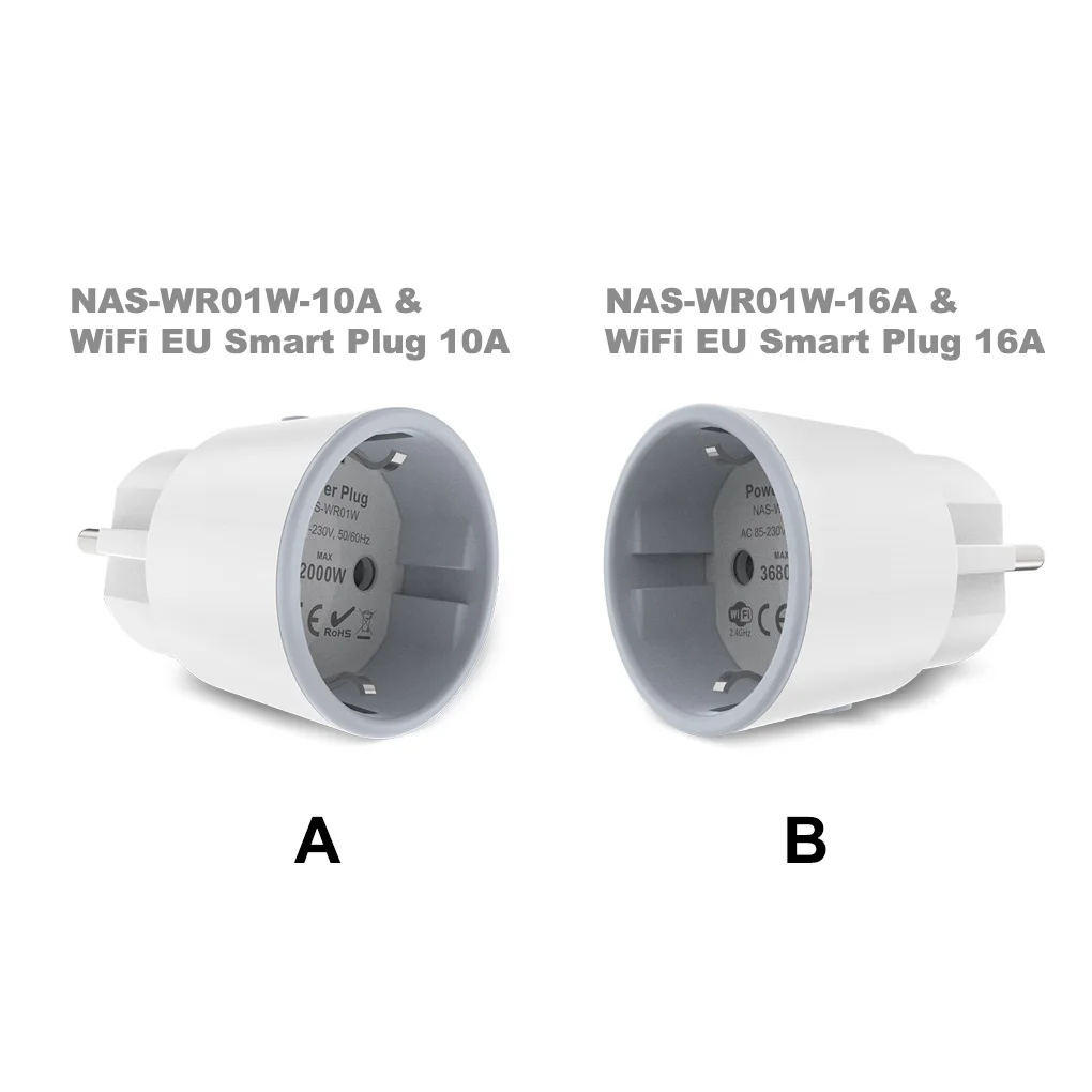 

Smart Plug Power Socket with Timer Automatic Outlet Adapter EU Plug