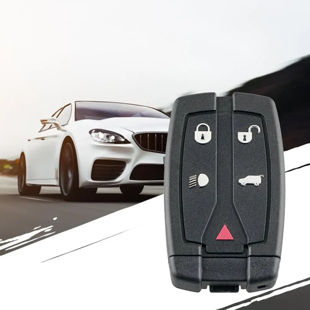 

Чехол для дистанционного мини-ключа для Land Rover Freelander 2 5 кнопочный дистанционный смарт-брелок чехол для ключа