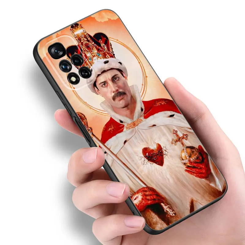 Чехол для телефона Queen Freddie Mercury Xiaomi 10 11 13 12 Lite NE 9T 10T 11T 12T 12S 13T 14 Pro 9 SE 10i 11i 12X Civi 2 3 4 5G