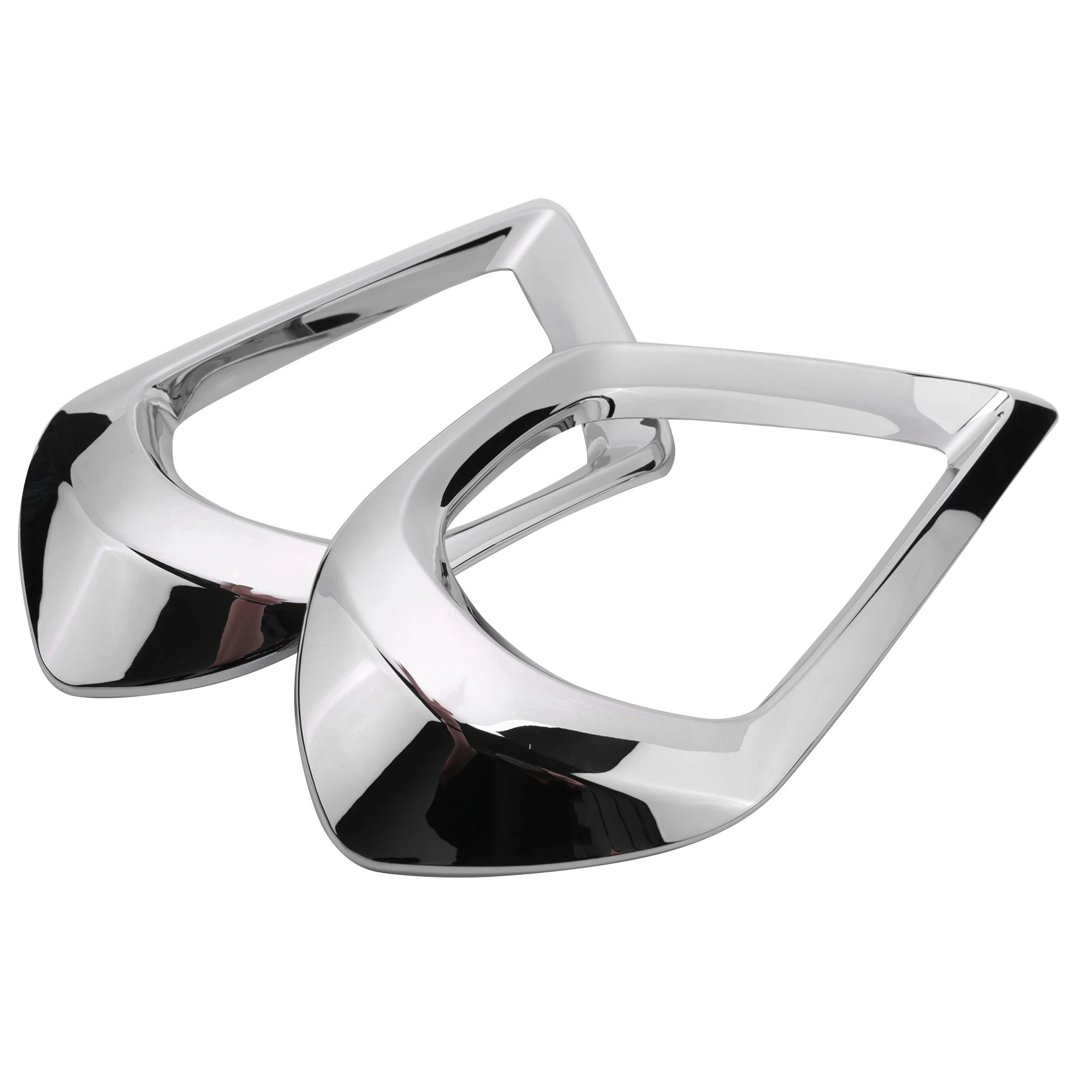 

Для forester 2014 2015 2016, хромированный передний противотуманный фонарь, бампер, противотуманный фонарь, покрытие для литья