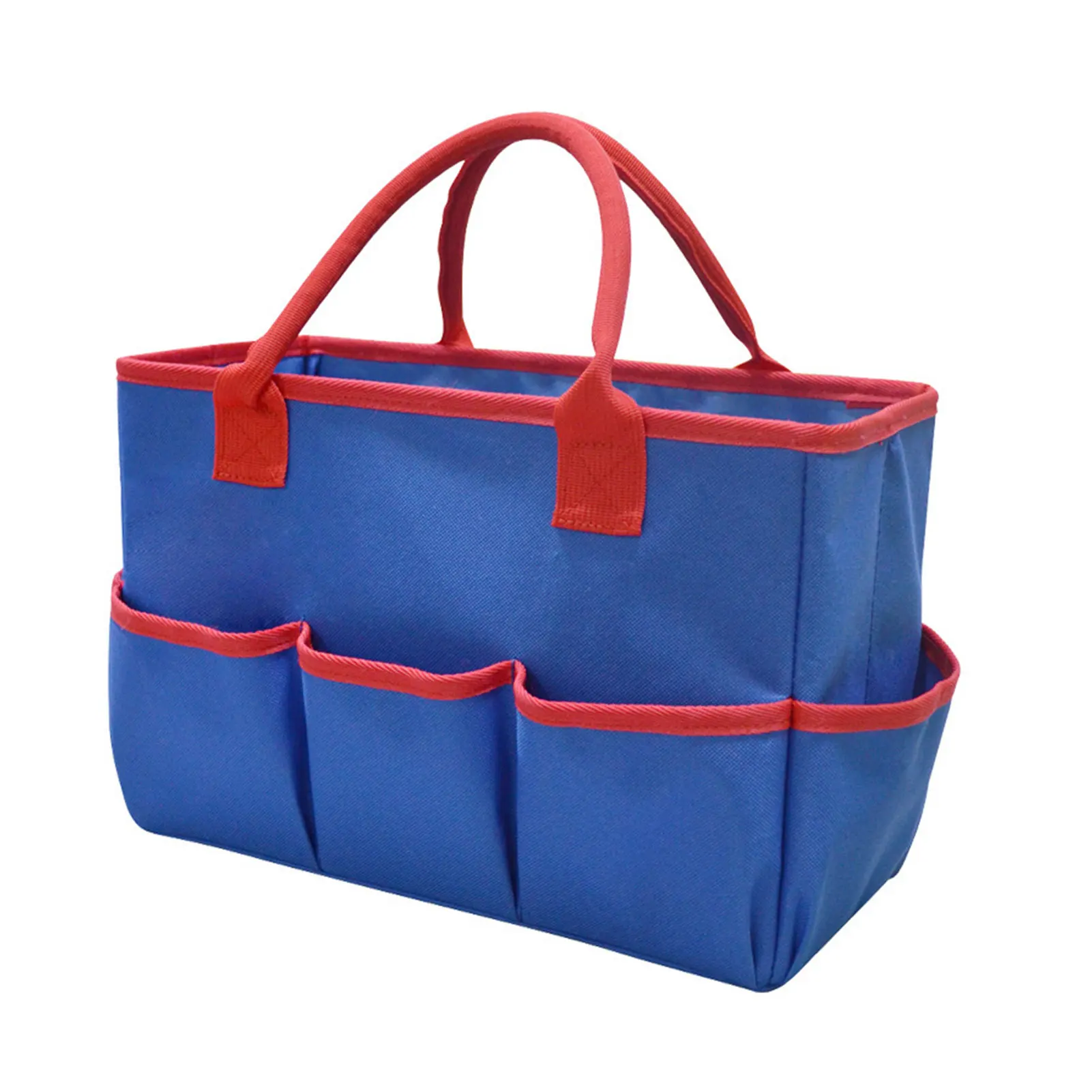 

Portable Gardening Tool Bag Wear-Resistant Garden Storage Bag With Small Pockets Reusable Gardening Storage Tote Garden