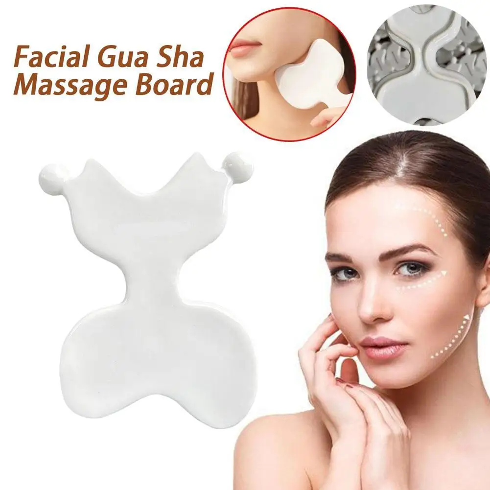 

Керамический массажный инструмент для ухода за кожей лица Gua Sha SPA Physical Therapy Gue Sha Massager