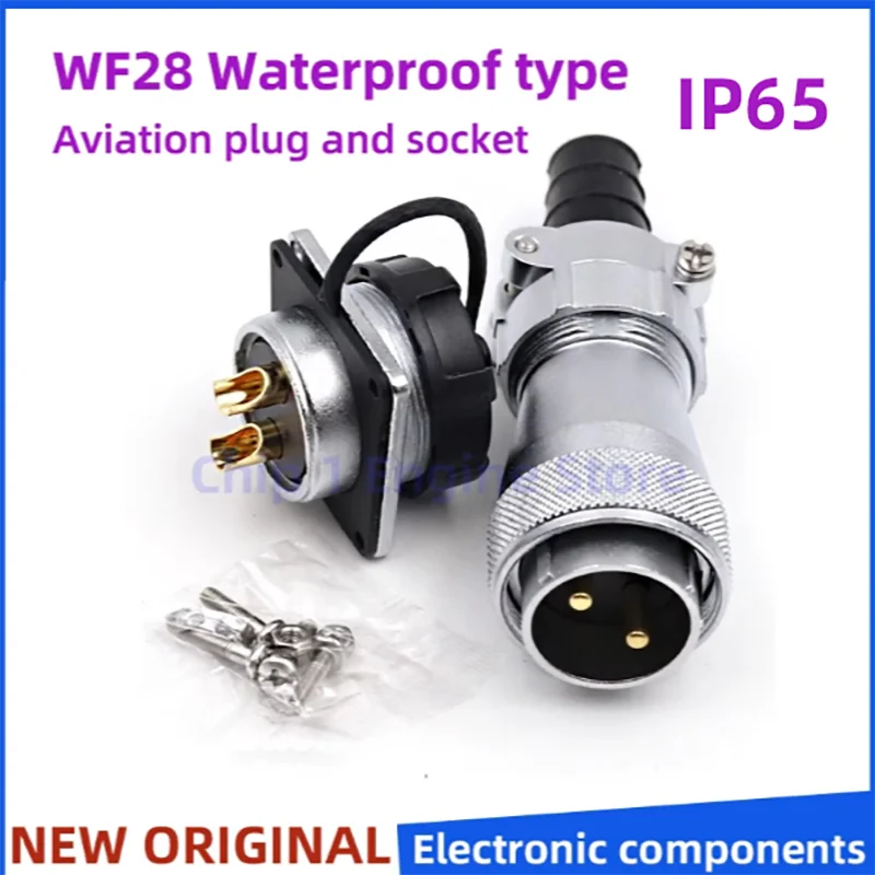 Фото Для WEIPU уличный водонепроницаемый разъем IP65 WF28 TI + Z 2/3/4/7/8/9/10/12/16/17/20/24/26/35-контактный авиационный разъем и розетка «папа» и «мама» №1