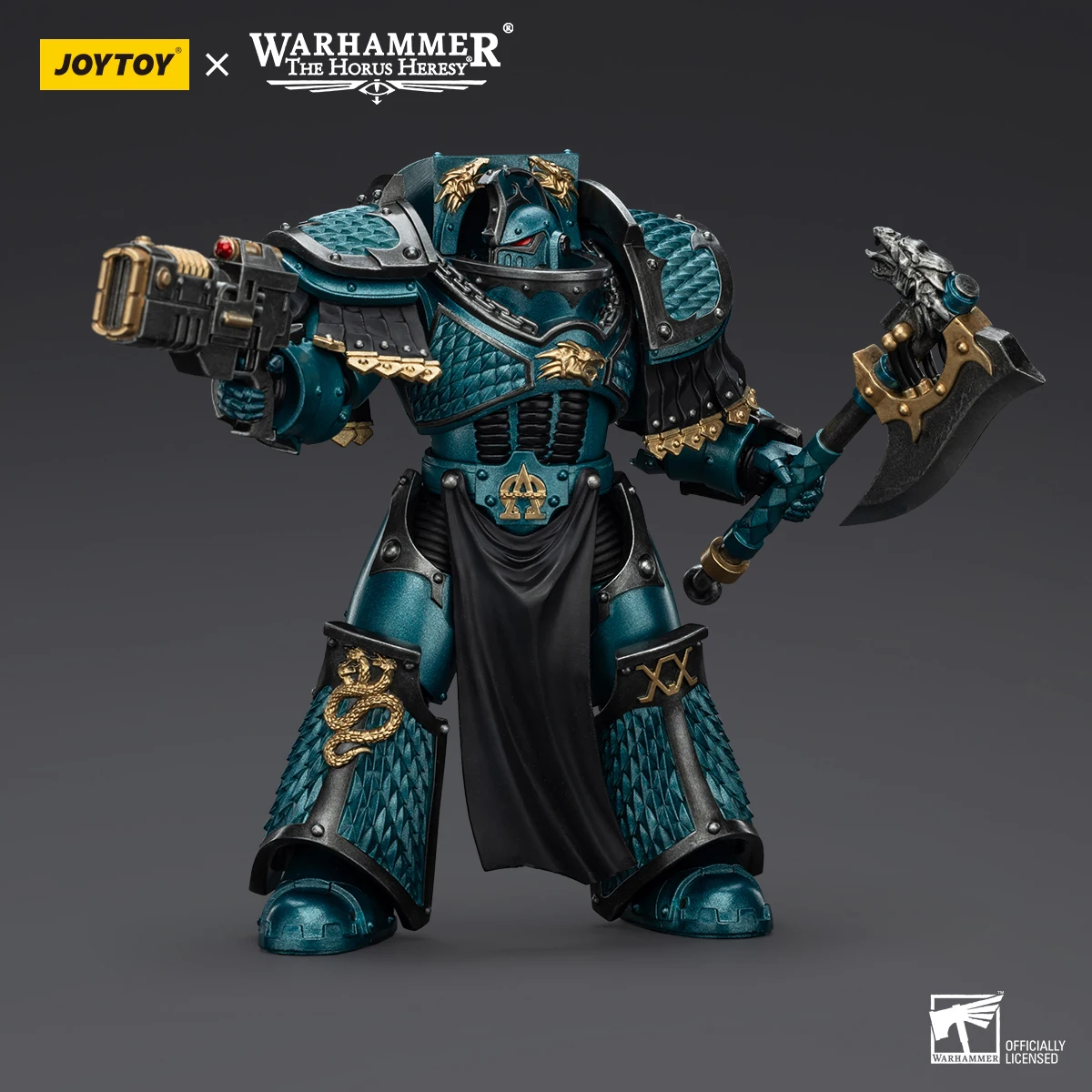 【JOYTOY】Warhammer 40K Alpha Legion Lernaean Terminator with Volkite Charger (art.: 3920da7e8a29e) - 3920da7e8a29e