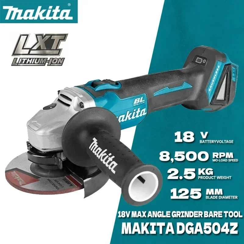 

MAKITA DGA504 Бесщеточная Угловая Шлифовальная Машина