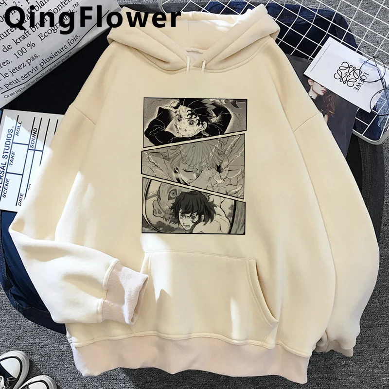 

Demon Slayer Rengoku Kyoujurou Kimetsu No Yaiba Mugen Train hoodies male hip hop plus size anime men sweatshirts printed anime