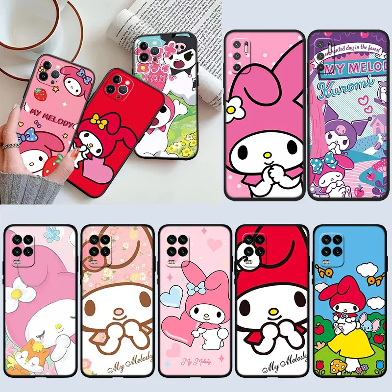 Новый высококачественный чехол My melody для телефона Xiaomi Mi POCO C50 C51 C55 C65 X6 F6 F5 M6 9T A1 A2 A3