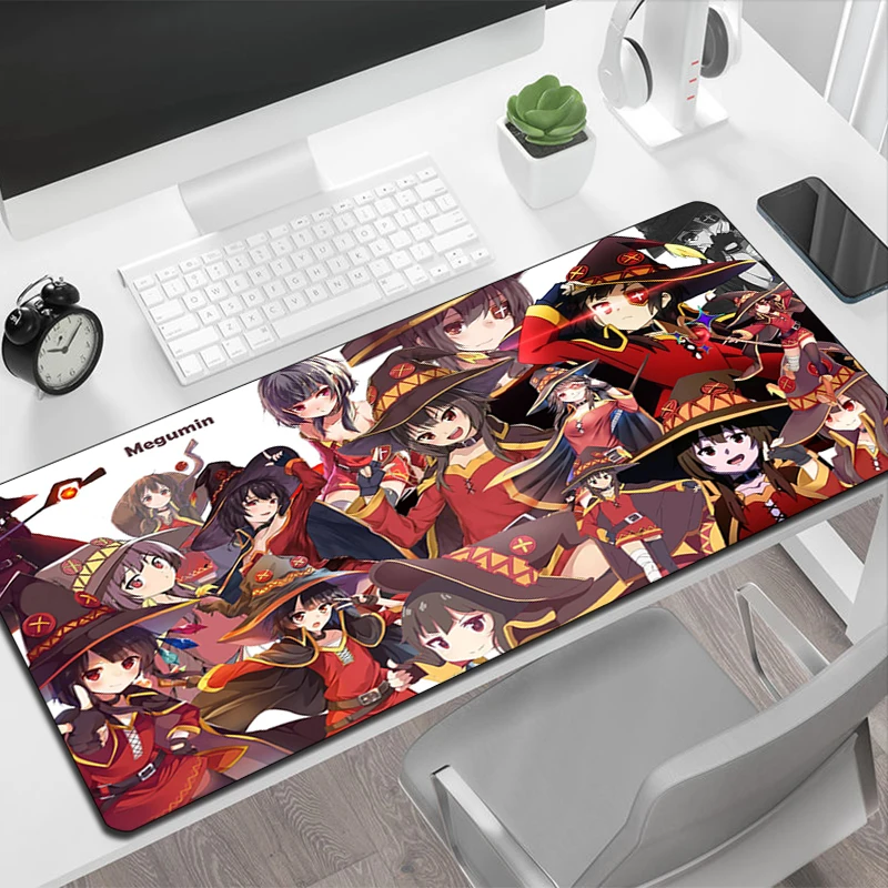 

Mouse Pad Mousepad Speed Mats Large Megumin Pc Gamer Accessories Desk Anime Keyboard 900x400 Playmat Pads Moused Computer Xl