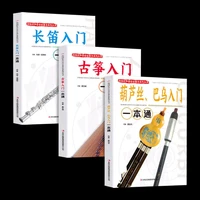 music book guzheng flute hulusi bao guzheng introductory tutorial book chinese traditional musical instrument tutorial book