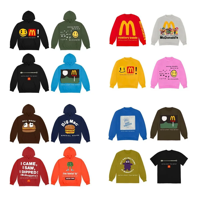 

2022 CPFM's Newest Hoodie Plush Foam Printing Co Branded High Street 1:1 Men's And Women's Fashion Hoodies