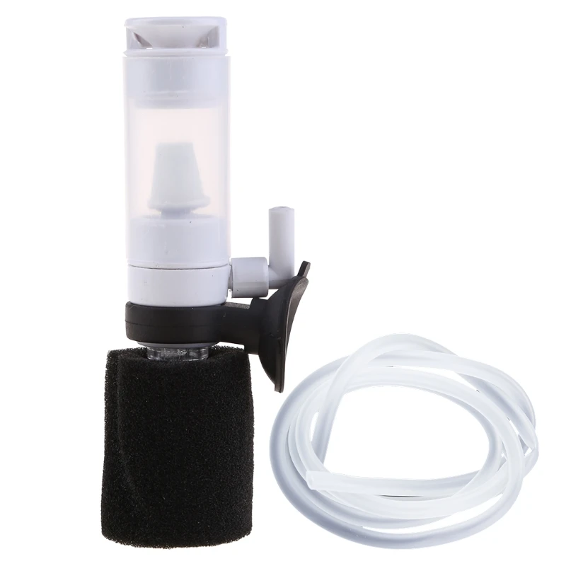 

3 in 1 Ultral Slient Mini Fish Tank Aquarium Pond Internal Plastic Suction Filter Oxygen Pump Submersible Pump Accessory