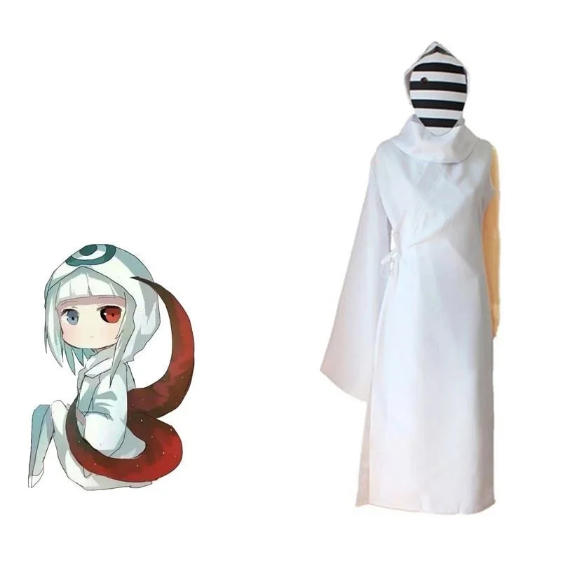Cos tokyo. Гуль в белой одежде для стандофф маленьким ростом. Mattel off White Ghoul.