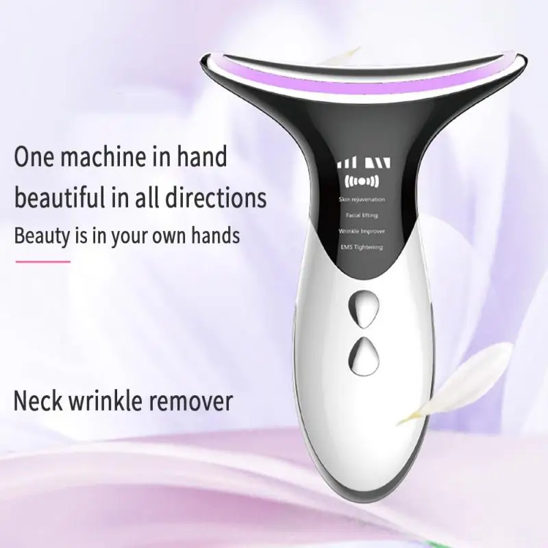 

Neck Anti-wrinkle Facial Lifting Beauty Instrument LED Photon Therapy Skin Care Firming Wrinkle Remover Facial Skin Care TSLM1
