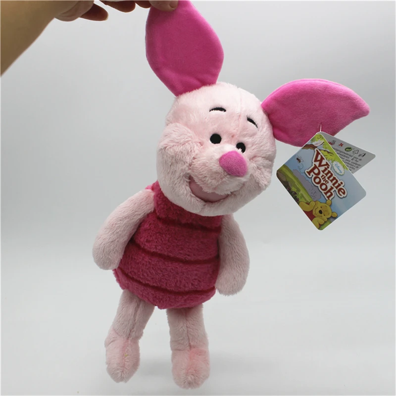 

30cm Disney Pink Piglet Plush Toys Winnie The Pooh Small Animal Piggy Doll For Girls Cute Figure Birthday Gift Kawaii Collection