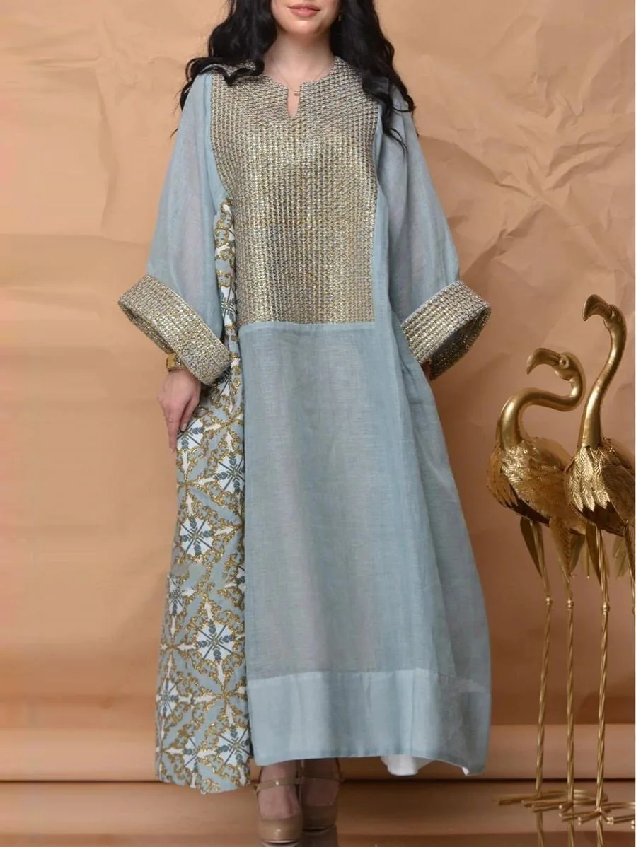 

Ramadan Muslim Kaftan Abaya Dress Women Dubai 2022 Elegant Gowns African Maxi Dress Boubou Robe Djellaba Femme 2022