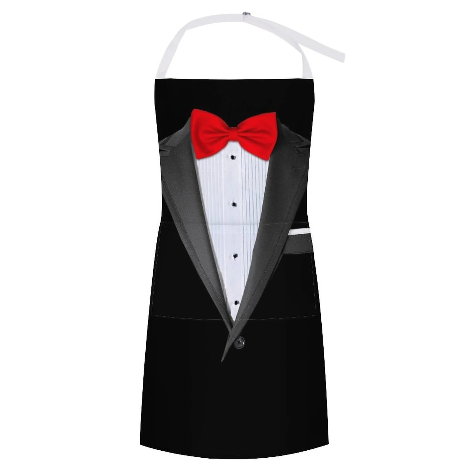 

Realistic Tuxedo Shirt Apron Kitchens Accessories Home Supplies