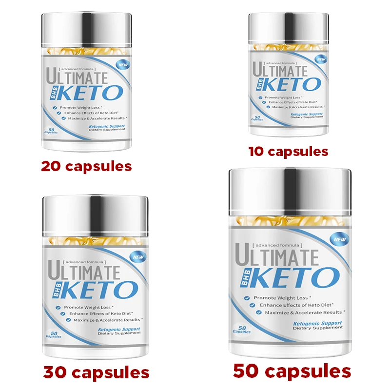 10/20/30/50PCS Newest Weight Lose Product Ketogenic Slimming Drop Fat Burning Keto Loss and Muscle Enhancement Drops |