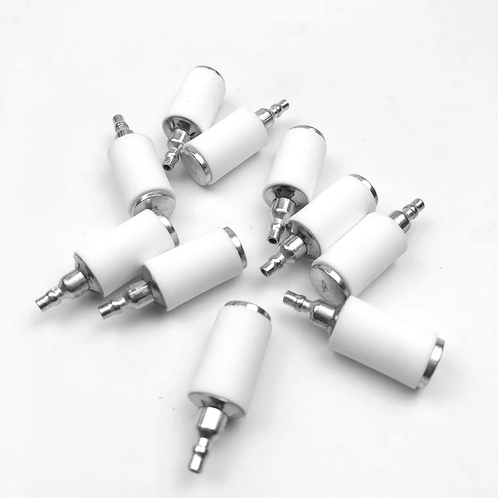 

10PCS Fuel Filter Garden Machinery Brush Grooming Saw Oil Filters Cutter Chainsaw Supplies Replacement for Poulan 2050/2150/2375