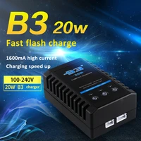imax rc b3 20w pro balance charger for 2s 3s 7 4v 11 1v lithium lipo battery freepost for rc helicopter airsoft gun adapter