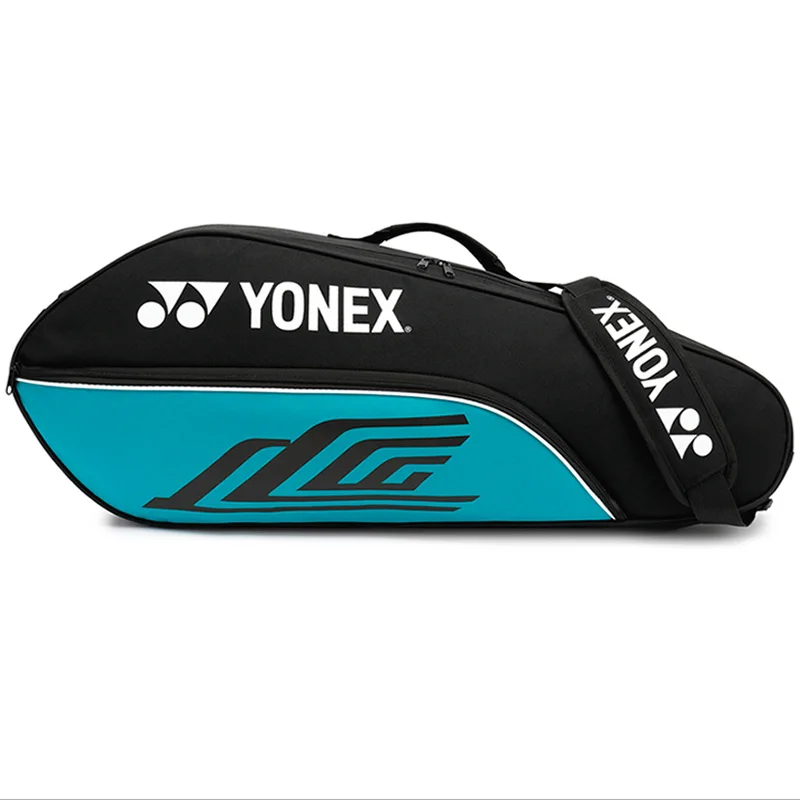 Original YONEX Men Women Badminton Shoulder Bag For 3-6pcs Rackets With Shoe Compartment Hold All Sports Shuttlecock Accessories
