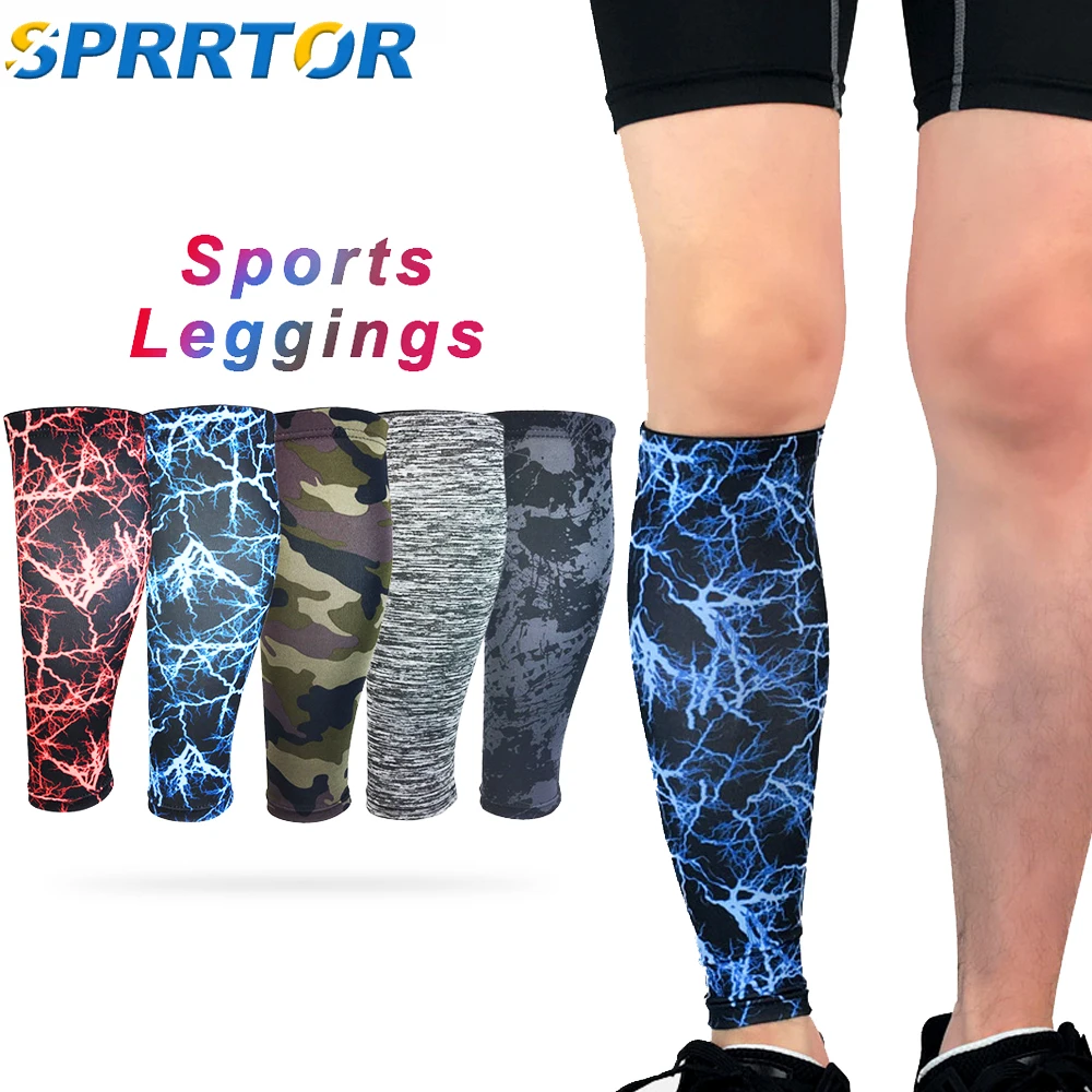 

1pcs Running Athletics Compression Sleeves Leg Calf Shin Splints Elbow Knee Pads Protection Sports Safety Unisex