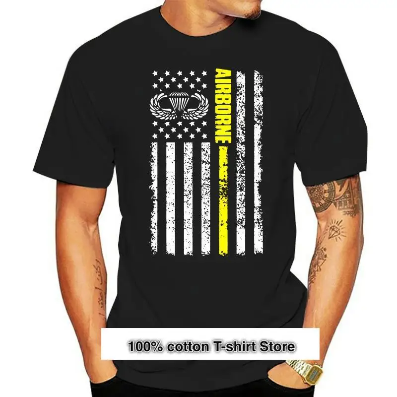 

Camiseta Airborne 82nd airborne paracaidista airborne army, camiseta para mujer