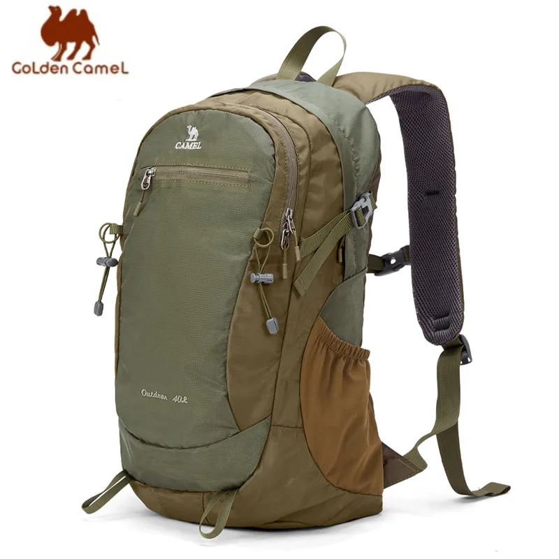 GOLDEN CAMEL Waterproof 40L Men's Backpacks Sport Travel Climbing Camping Bag for Men Women Tactical Backpack Hiking Outdoor