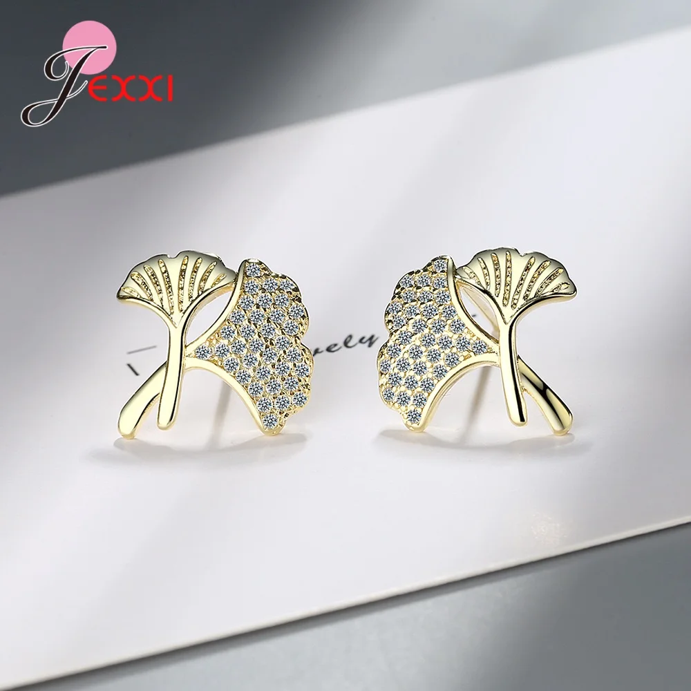 Серьги-гвоздики JEXXI из серебра 925 с фианитом