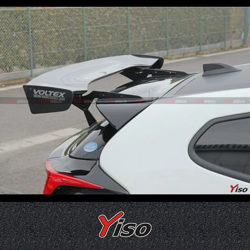 Фото Подходит для Yaris GR VOLTEX: карбоновое заднее антикрыло BATTLE DUCK, модифицированный аэродинамический комплект, большое заднее крыло для Yaris GT. №2