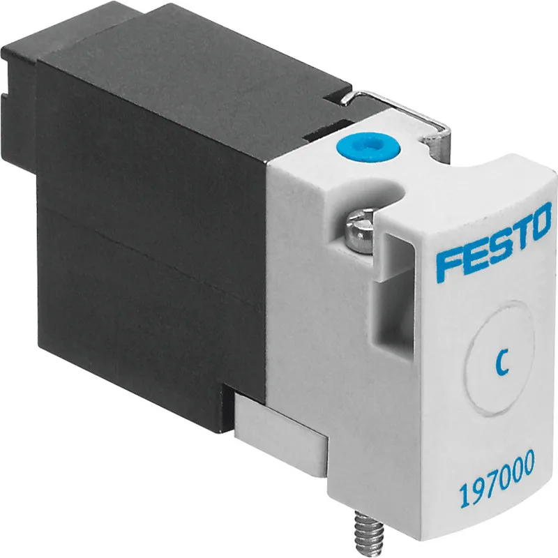 

FESTO Vacuum valve MHA1-M5H-3/2G-0.6-HC 197001 MHA1-M1H-3/2G-0.6-PI 197008 MHA1-M5H-2/2G-0.9-HC 197037 MHA2-MS1H-3/2G-2-K 196121