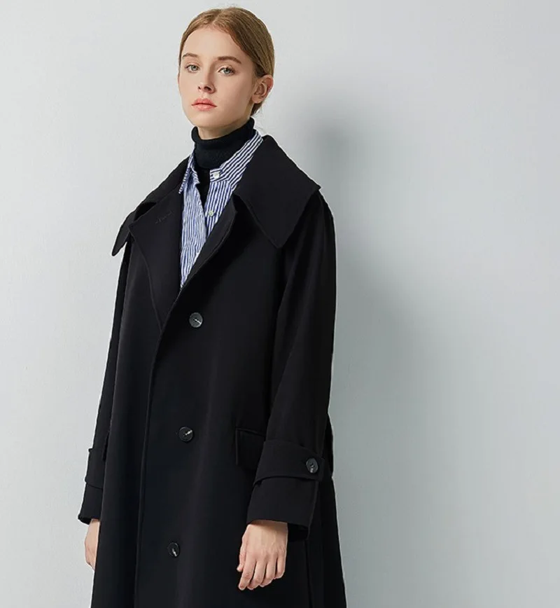 

Sale Women's Winter Coats Women's Coat Wool Cashmere High Street Full Long Slim Wool Blends Winter Jackets 2022 Woman