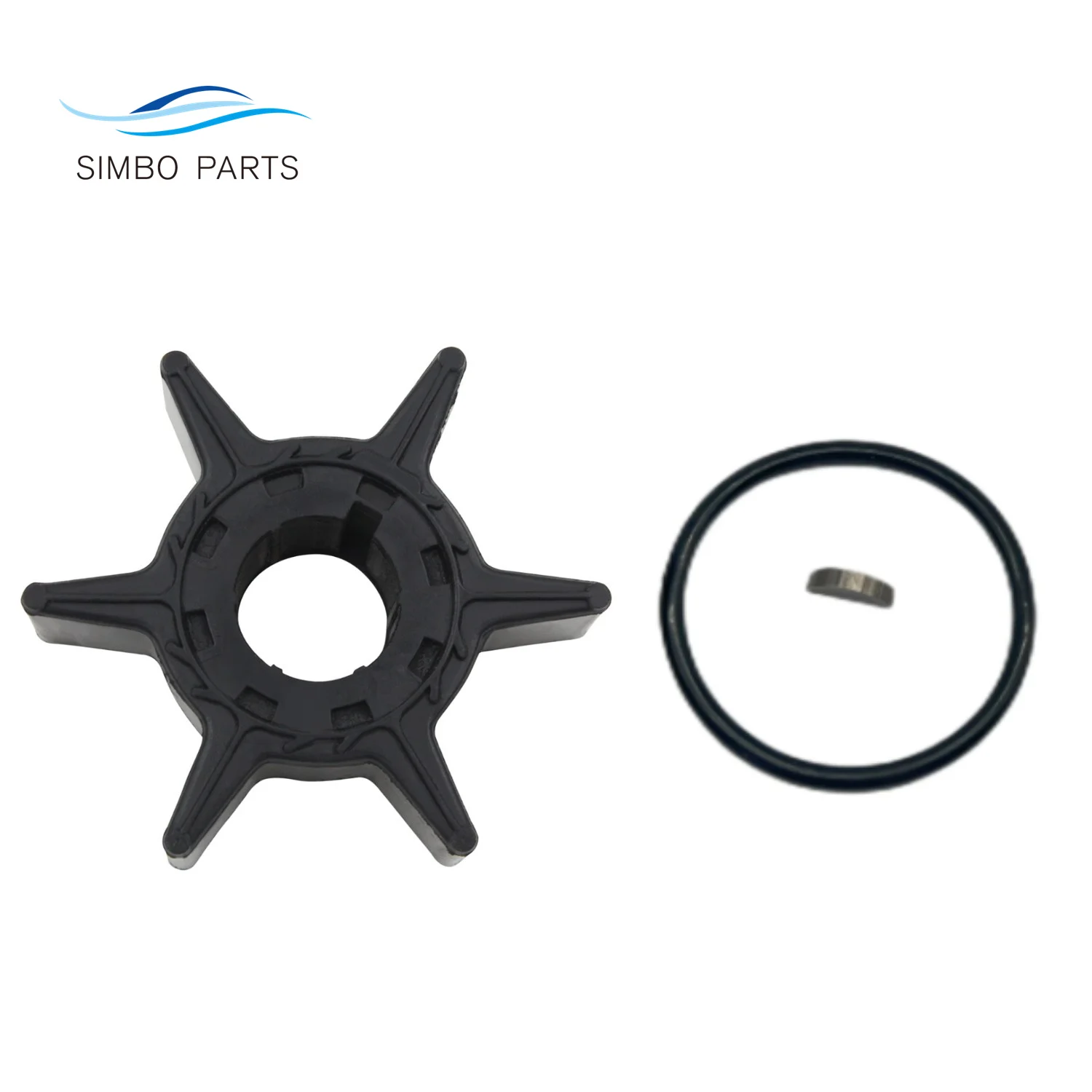 

Water Pump Impeller With Key For Yamaha 2 & 4 Stroke 20 25 HP Outboard 6L2-44352-00 18-3065