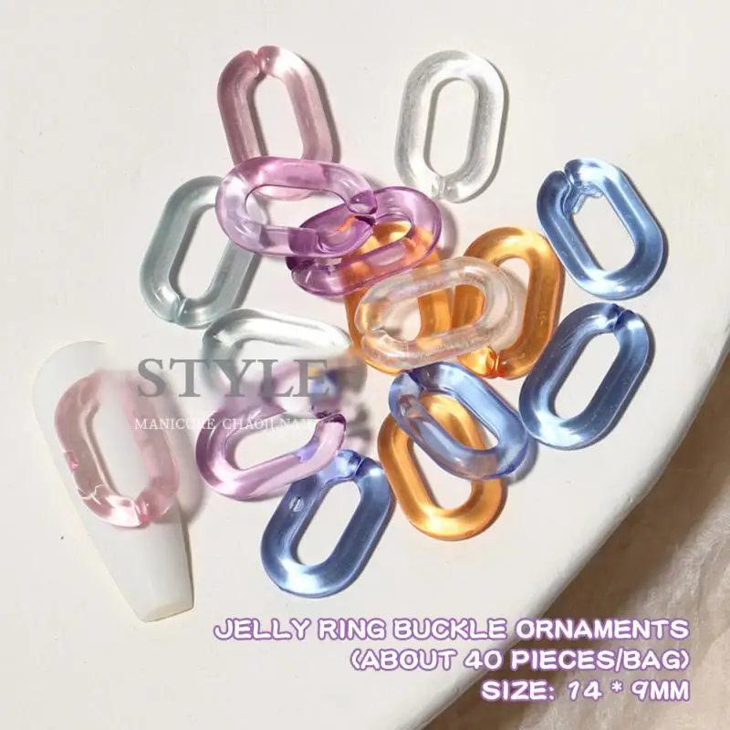 

Nail Art Decoration Acrylic Flower Mixed White Rhinestones Silver Gem Manicure Tool Women Nails Accessories For DIY Nail Design